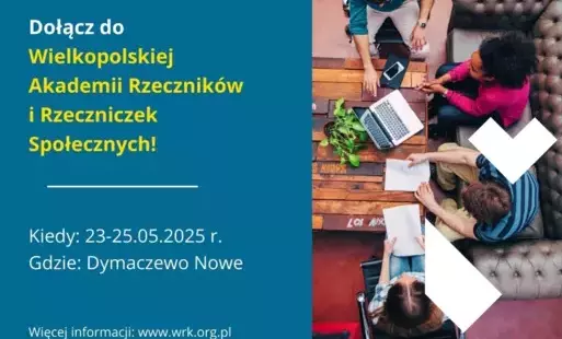 Grafika informuje o nazwie, terminie i miejscu szkolenia